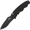 SOG Zoom Mini Black Aluminum A/O Button Lock Folding Knife 00059 -Knives = the best. 00059