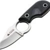Kizlyar Amigo X Black G10 Handle Fixed AUS-8 Stainless Neck Knife W/ Sheath 0088 -Knives = the best. 0088