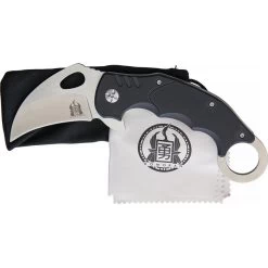 Komoran Karambit Linerlock Black G10 Handle Finger Ring Folding Knife 019 -Knives = the best. 019 2