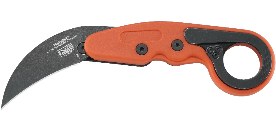 CRKT Provoke Zap Kinematic Orange Karambit Folding Knife 4041O 4 CRKT Provoke Zap Kinematic Orange Karambit Folding Knife 4041O - Image 2