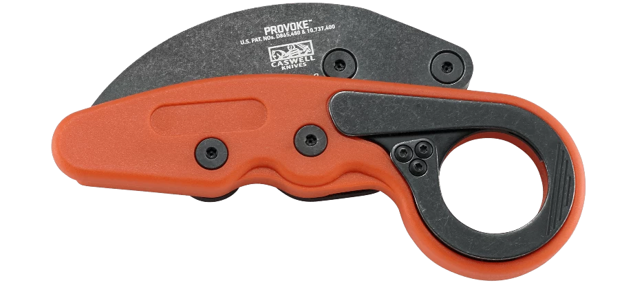 CRKT Provoke Zap Kinematic Orange Karambit Folding Knife 4041O 5 CRKT Provoke Zap Kinematic Orange Karambit Folding Knife 4041O - Image 3