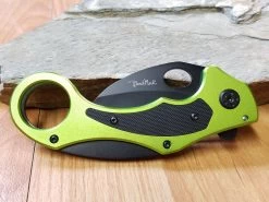 Benchmark Knives Venom Karambit Green Folding Pocket Knife - 043 9 Benchmark Knives Venom Karambit Green Folding Pocket Knife - 043 -Knives = the best. 043b