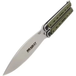 Bradley Cutlery Kimura Butterfly Balisong OD Green G10 Knife - 901 -Knives = the best. 05 8c26af33 5497 486e bc28 dc12b37a55ad
