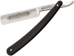 Dovo Black Straight Folding Shaving Razor 100581