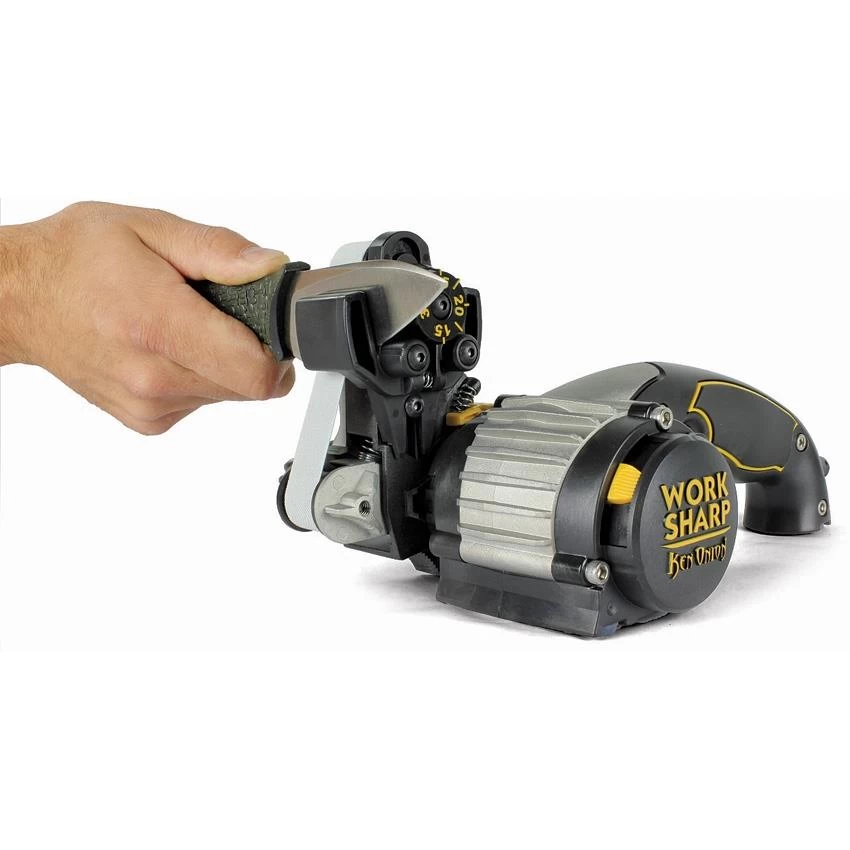 Work Sharp Ken Onion Edition Sharpener Heavy Duty W/ Bench Mount & Belts 03894 11 Work Sharp Ken Onion Edition Sharpener Heavy Duty W/ Bench Mount & Belts 03894 - Image 9
