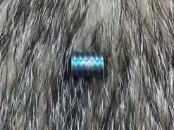 WE KNIFE Co. Titanium Blue Anodized Finish Construction Lanyard Bead A02C