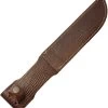 Other 7" Fixed Blade Knife Leather Belt Sheath Lizard Pattern 1183