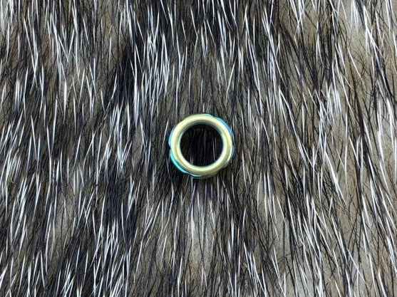 WE KNIFE Co. Titanium Blue Anodized Finish Construction Lanyard Bead A02C 4 WE KNIFE Co. Titanium Blue Anodized Finish Construction Lanyard Bead A02C - Image 2