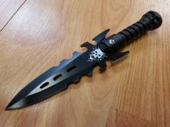 Renegade Tactical Set Of 6 Skull Throwers Black 4.25" With Blade Leg Or Arm Sheath - 125 9 Renegade Tactical Set Of 6 Skull Throwers Black 4.25" With Blade Leg Or Arm Sheath - 125 -Knives = the best. 125b