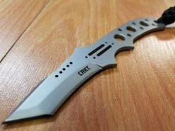 CRKT Crawford Drumfire Tanto Blade Neck Knife With Sheath - 2031 -Knives = the best. 12 2abd2968 a102 47ce 9a2c e4de09afd1e2