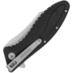 Kershaw Grinder Black Linerlock Assisted Open Folding Pocket Knife 1319 -Knives = the best. 1319 1