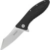 Kershaw Grinder Black Linerlock Assisted Open Folding Pocket Knife 1319