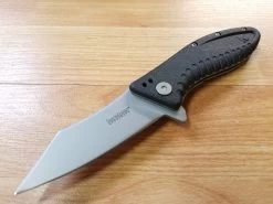 Kershaw Grinder Black Linerlock Assisted Open Folding Pocket Knife 1319 -Knives = the best. 1319a