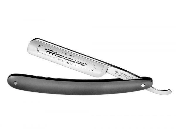 Boker Titanium Folding Straight Razor Knife GERMANY 140850 3 Boker Titanium Folding Straight Razor Knife GERMANY 140850