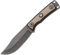 CRKT Ruger Tan Powder Keg Straight Fixed Blade Hunting Knife + Sheath - 1502k -Knives = the best. 1502