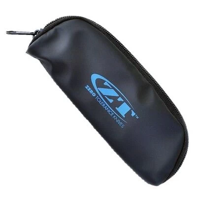 Zero Tolerance Black Zipper Leatherette Sheep Skin Knife ZT Storage Case ZTPOUCH 4 Zero Tolerance Black Zipper Leatherette Sheep Skin Knife ZT Storage Case ZTPOUCH - Image 2