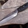 Elk Ridge Fixed Blade 7" Hunter Knife W/ G10 Black Micarta Handles - 292