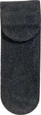 Case Cutlery XX Black Suede Leather 5 Pack Large Knife Slip Pouches Set 9068