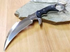 United Cutlery Gil Hibben Silver Chrome Karambit Claw Dagger Knife 5Cr15 Micarta - 5054 -Knives = the best. 1 84df30ef 896f 4ee4 8f6f fff60c6d8e7f
