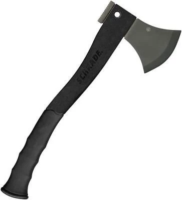 Schrade Black 15 3/4" Survival Axe + Ferro Rod + Sharpener Axe2l 5 Schrade Black 15 3/4" Survival Axe + Ferro Rod + Sharpener Axe2l - Image 3