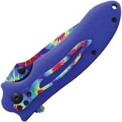 Rough Rider Assisted Open Purple & Tie Dye Stainless Folding Pocket Knife 1911 -Knives = the best. 1 e1653954 f8b8 401d 8415 31ca5e9fa82b
