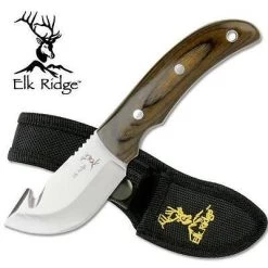 Elk Ridge Gut Hook Hunting 6" Skinner Knife W/ Wood Handle - 108 -Knives = the best. 1 f54b27a0 fb9b 4678 bffa 93e0a747dfcb