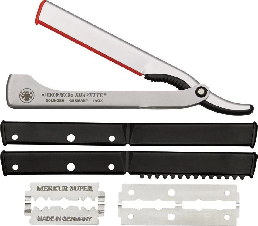 Dovo Shavette Straight Folding Shaving Razor 201087 3 Dovo Shavette Straight Folding Shaving Razor 201087