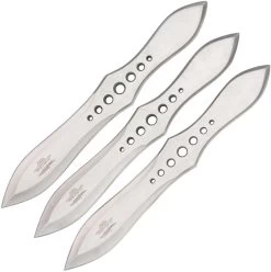 GIL HIBBEN Competition Thrower 3pc Set Throwing Knives W/ Leather Sheath 2034 -Knives = the best. 2034