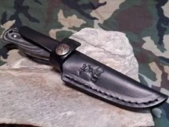 Elk Ridge Fixed Blade 7" Hunter Knife W/ G10 Black Micarta Handles - 292 -Knives = the best. 20 d772d635 4948 45b4 a9d3 5a771ac60120