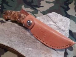 Elk Ridge Fixed Blade Burlwood & Black 8" Knife 128 -Knives = the best. 21 e6af1510 178f 4203 b0d8 2b2bba27f4fe