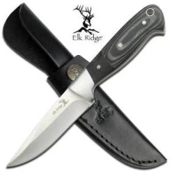 Elk Ridge Fixed Blade 7" Hunter Knife W/ G10 Black Micarta Handles - 292 -Knives = the best. 23 5784dcaa 4a5a 44b9 bf60 826148fd8de8
