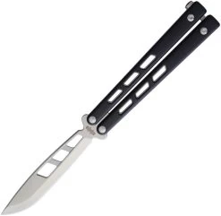 Brous Blades BlackCELL Balisong D2 Satin Black G10 Ltd Ed. Folding Knife 255