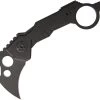 Quartermaster BA Baracus Karambit Limo Tint Folding Pocket Knife CPM 154 2ZLT