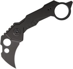 Quartermaster BA Baracus Karambit Limo Tint Folding Pocket Knife CPM 154 2ZLT