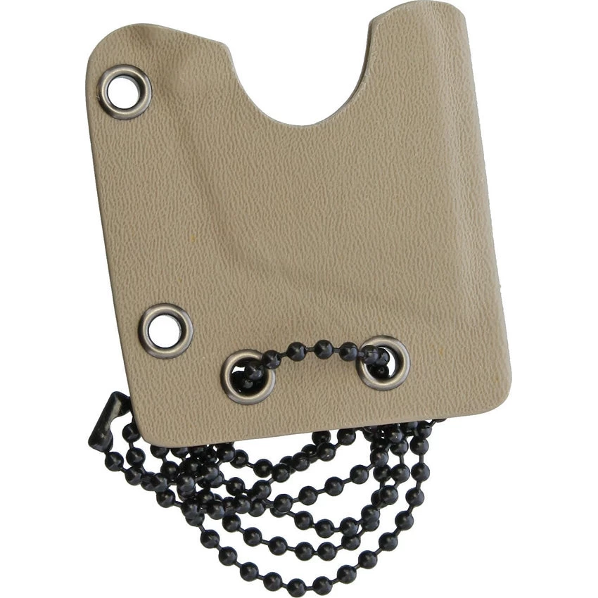 Real Steel Black Cat Coyote Tan G10 4" Fixed Tanto Stonewash Neck Knife 3127 4 Real Steel Black Cat Coyote Tan G10 4" Fixed Tanto Stonewash Neck Knife 3127 - Image 2