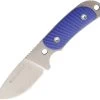 Real Steel Hunter 165 Blue G10 Stainless Fixed Neck Knife W/ Sheath 3534 -Knives = the best. 3534