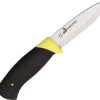 Karesuando Kniven Hunting Black & Yellow Handle Stainless 12C27 Fixed Knife 3577 -Knives = the best. 3577
