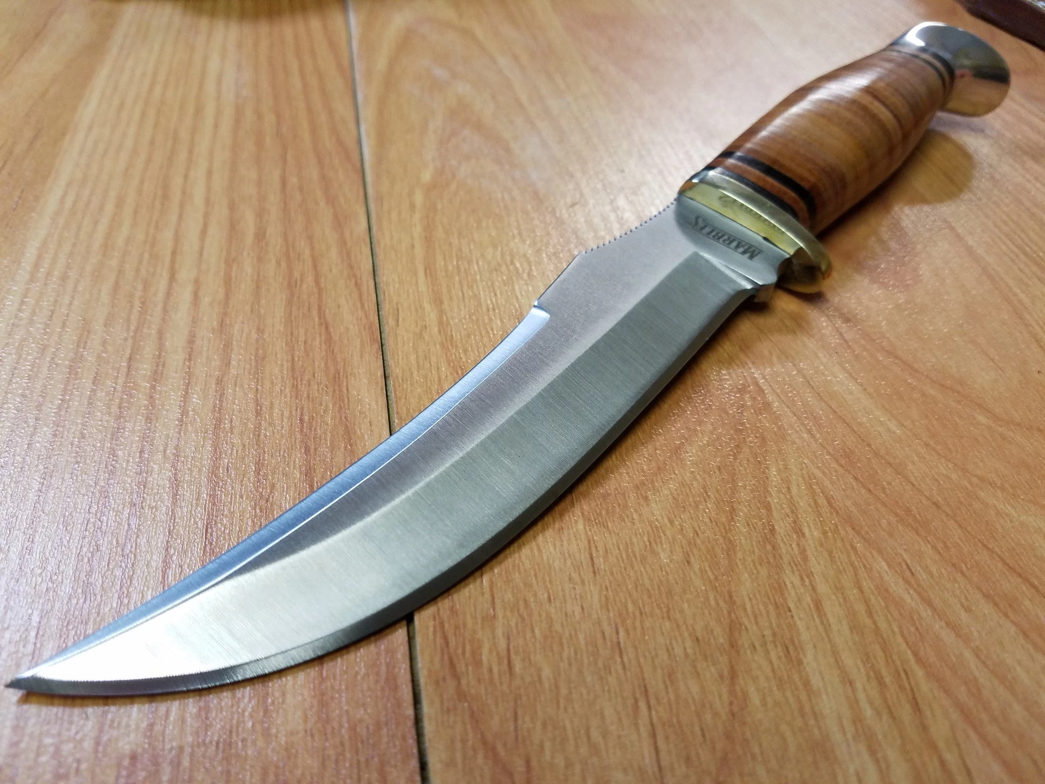 Marbles Skinner 9.75" Fixed Hunting Knife With Leather Belt Sheath - 397 9 Marbles Skinner 9.75" Fixed Hunting Knife With Leather Belt Sheath - 397 - Image 7