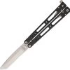 Bear & Son Bear Song IV Black Aluminum Handle Stainless Balisong Knife 410AIBKAP 1 Bear & Son Bear Song IV Black Aluminum Handle Stainless Balisong Knife 410AIBKAP -Knives = the best. 410AIB