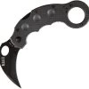 5.11 Tactical Karambit Lockback Stainless Black Folding Blade Finger Ring Knife 51105 -Knives = the best. 51105