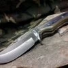 Elk Ridge Fixed Knife 8.4" Overall Plain Multi Color Wood Handle Hunting - 545gw -Knives = the best. 545gw