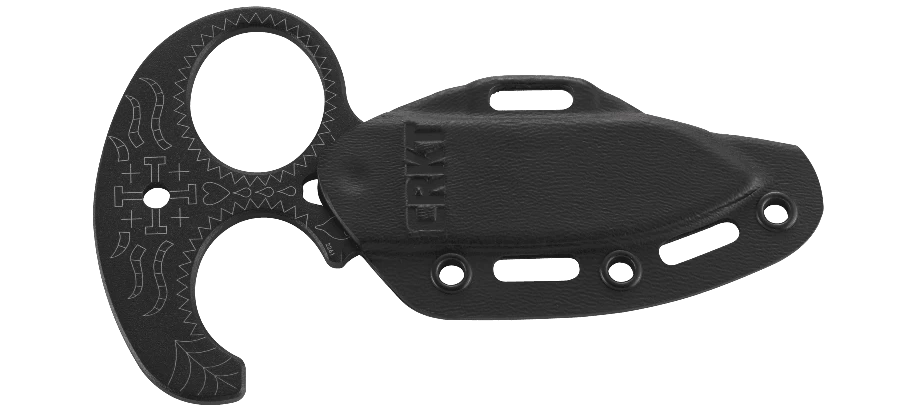 CRKT Tecpatl Sugar Skull Laser Image Fixed Blade Push Dagger Knife 2261 5 CRKT Tecpatl Sugar Skull Laser Image Fixed Blade Push Dagger Knife 2261 - Image 3