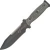 TOPS 11.75" Screaming Eagle Hunter Fixed Blade Black Micarta Handle Knife 6010 -Knives = the best. 6010