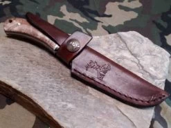 Elk Ridge Fixed Blade 7" Knife W/ Pakka & Quince Wood Handle 287 -Knives = the best. 61 b13bd12b 1bf1 4d29 bbf2 98339a1c62bb