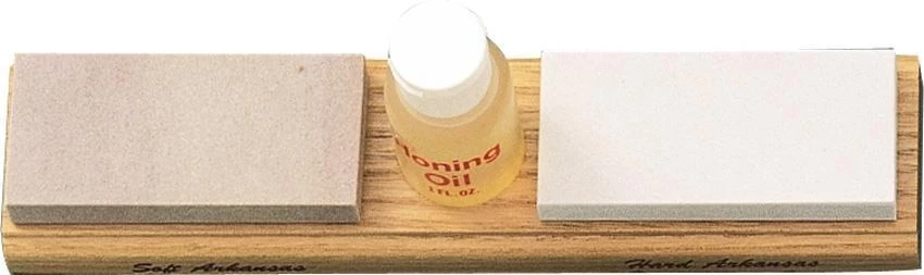 Sportsman Hard Arkansas Sharpener Block Honing Knife Edge Blade Oak With Oil 7 3 Sportsman Hard Arkansas Sharpener Block Honing Knife Edge Blade Oak With Oil 7
