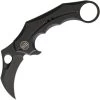 WE KNIFE 8" Black Karambit Hawkbill Flipper Folding Pocket Knife - 708G -Knives = the best. 708g