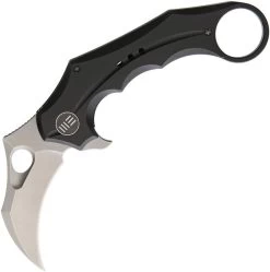 WE KNIFE 8" Black Karambit Hawkbill Flipper Folding Pocket Knife - 708H