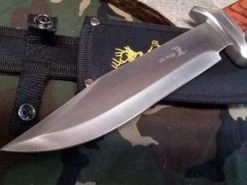 Elk Ridge Hunting Bowie 12.5" Knife W/ Wood Handle - 012 11 Elk Ridge Hunting Bowie 12.5" Knife W/ Wood Handle - 012 -Knives = the best. 7 fa3d365f f80d 4ed3 a4f1 480b5bb8bc88