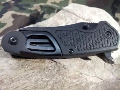Kershaw Funxion EMT Linerlock A/O Black Belt Cutter Folding Knife 8100 -Knives = the best. 8100a