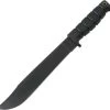 Ontario SP5 Survival Spec Plus Generation II Series Fixed Black Bowie Knife 8320 -Knives = the best. 8320